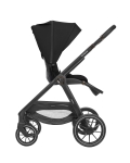 Комбинирана количка 3 в 1 с кош за новородено Kikkaboo – Modena, Dark Grey