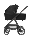 Комбинирана количка 3 в 1 с кош за новородено Kikkaboo – Modena, Dark Grey