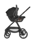 Комбинирана количка 3 в 1 с кош за новородено Kikkaboo – Modena, Dark Grey