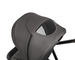 Комбинирана количка 3 в 1 с кош за новородено Kikkaboo – Modena, Dark Grey