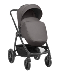 Комбинирана количка 3 в 1 с кош за новородено Kikkaboo – Modena, Dark Grey