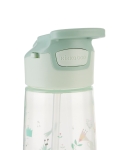 Чаша със силиконов накрайник Kikkaboo - Music Fest, 450 ml, Mint