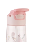 Чаша със силиконов накрайник Kikkaboo - Music Fest, 450 ml, Mint