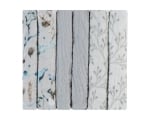 Муселинови кърпи Kikkaboo - Dreamy Fields, 30 х 30 сm, Grey, 6 броя