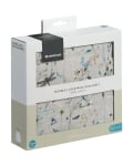 Двупластово одеяло от муселин Kikkaboo - Dreamy Fields, 100 х 100 сm, Grey