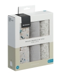 Муселинови пелени Kikkaboo - Dreamy Fields, 75 х 75 сm, Grey