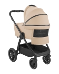 Комбинирана детска количка 2 в 1 с кош за новородено Kikkaboo – Naya, Beige