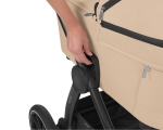 Комбинирана детска количка 2 в 1 с кош за новородено Kikkaboo – Naya, Beige