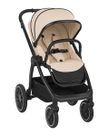 Комбинирана детска количка 2 в 1 с кош за новородено Kikkaboo – Naya, Beige