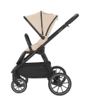 Комбинирана детска количка 2 в 1 с кош за новородено Kikkaboo – Naya, Beige