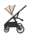 Комбинирана детска количка 2 в 1 с кош за новородено Kikkaboo – Naya, Beige