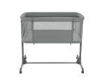 Мини детска кошара Kikkaboo – Noah, Dark Grey