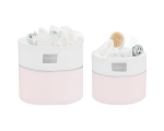 Комплект кош за аксесоари Kikkaboo - Dream Big, 22 сm и 18 сm, Pink, 2 броя