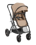 Комбинирана детска количка 3 в 1 Kikkaboo - One, Beige