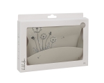 Силиконов лигавник Kikkaboo - Platinum Silicone Flora, Sage