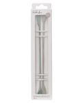 Комплект лъжици за разбъркване Kikkaboo - Platinum Silicone, 2 броя