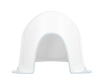 Бебешко гърне anti-slip Kikkaboo - Hippo, с капаче, Beige
