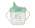 Неразливаща се чаша с твърд накрайник Kikkaboo - Forest Party, 150 ml, Mint