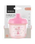 Неразливаща се чаша с твърд накрайник Kikkaboo - Forest Party, 150 ml, Mint