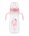 Бебешко шише Kikkaboo - Jingle Jungle, PP, 400 ml, Pink