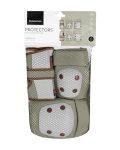 Детски комплект протектори за колене и лакти Kikkaboo - Beige