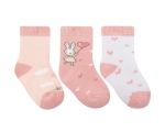 Бебешки термо чорапи Kikkaboo - Rabbits in Love, 1 - 2 г