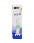 Силиконово шише за хранене с лъжичка Kikkaboo - Rocket, Mint, 90 ml