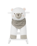Люлееща се играчка Kikkaboo - White Bear