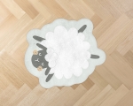 Детско килимче Kikkaboo - Sleepy Sheep, 90 x 77 сm