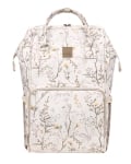 Детска чанта Kikkaboo - Siena Luxe Secret, Garden Beige