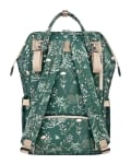 Детска чанта Kikkaboo - Siena Luxe Secret , Garden Deep Green