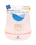 Силиконов лигавник Kikkaboo - Savanna, Pink