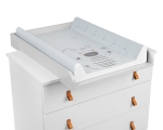 Meka подложка за повиване Kikkaboo - Seally Me, 50 х 80 сm