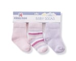 Бебешки чорапи Kikkaboo - Stripes, Purple, 6-12 m