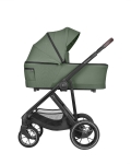 Комбинирана бебешка количка 3 в 1 Kikkaboo - Chiara, Army Green