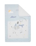 Бебешко одеяло с шерпа Kikkaboo - Stripy Friends, 80 х 110 сm