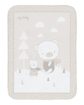 Супер меко бебешко одеяло Kikkaboo - Joyful Mice, 80 х 110 сm