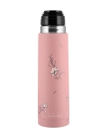 Термос от неръждаема стомана Kikkaboo - Flora, 500 ml, Blush