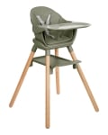 Столче за хранене 6 в 1 Kikkaboo - Woody, Army Green