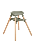 Столче за хранене 6 в 1 Kikkaboo - Woody, Army Green