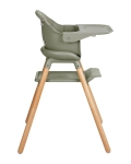 Столче за хранене 6 в 1 Kikkaboo - Woody, Army Green