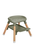Столче за хранене 6 в 1 Kikkaboo - Woody, Army Green