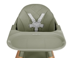 Столче за хранене 6 в 1 Kikkaboo - Woody, Army Green