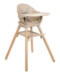 Столче за хранене 6 в 1 Kikkaboo - Woody, Army Green