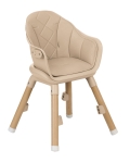 Столче за хранене 6 в 1 Kikkaboo - Woody, Army Green