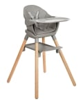 Столче за хранене 6 в 1 Kikkaboo - Woody, Grey