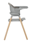 Столче за хранене 6 в 1 Kikkaboo - Woody, Grey