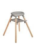 Столче за хранене 6 в 1 Kikkaboo - Woody, Grey