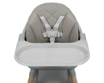 Столче за хранене 6 в 1 Kikkaboo - Woody, Grey