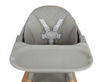 Столче за хранене 6 в 1 Kikkaboo - Woody, Grey